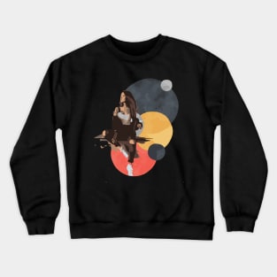 The Coolest Girl on the block Crewneck Sweatshirt